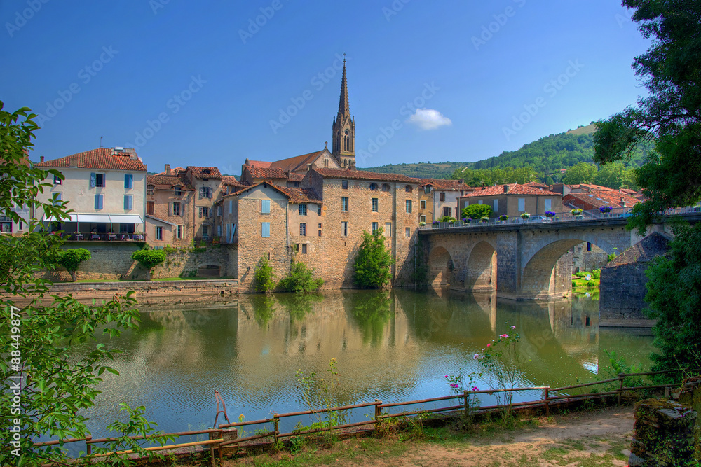 Saint Antonin Noble Val, in the Tarn region of France