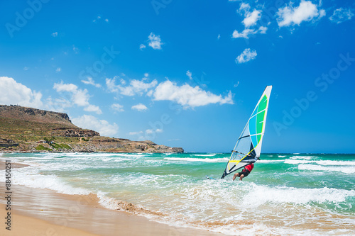 Photography Surfing on the sea coast.