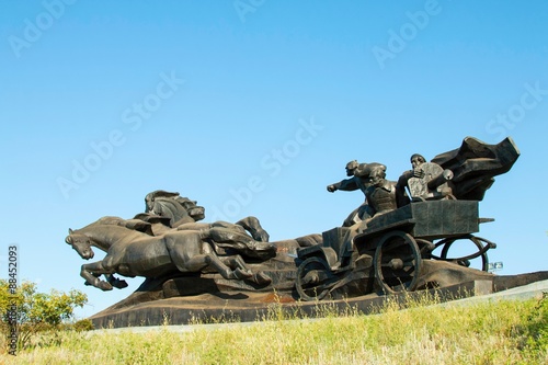 Civil War Monument, established in Rostov-on-Don. © kolidzei