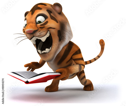 Fototapeta Naklejka Na Ścianę i Meble -  Fun tiger