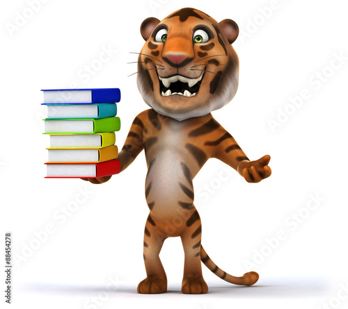 Fototapeta Naklejka Na Ścianę i Meble -  Fun tiger