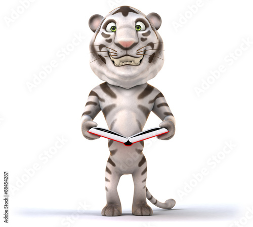 Fototapeta Naklejka Na Ścianę i Meble -  Fun tiger