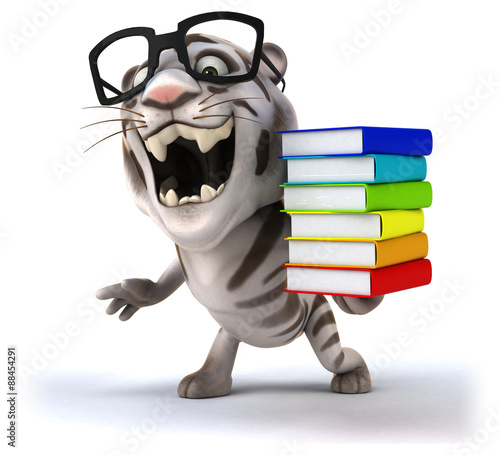 Fototapeta Naklejka Na Ścianę i Meble -  Fun tiger