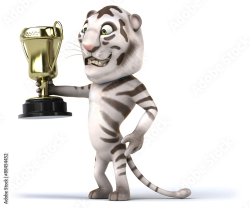 Fototapeta Naklejka Na Ścianę i Meble -  Fun tiger