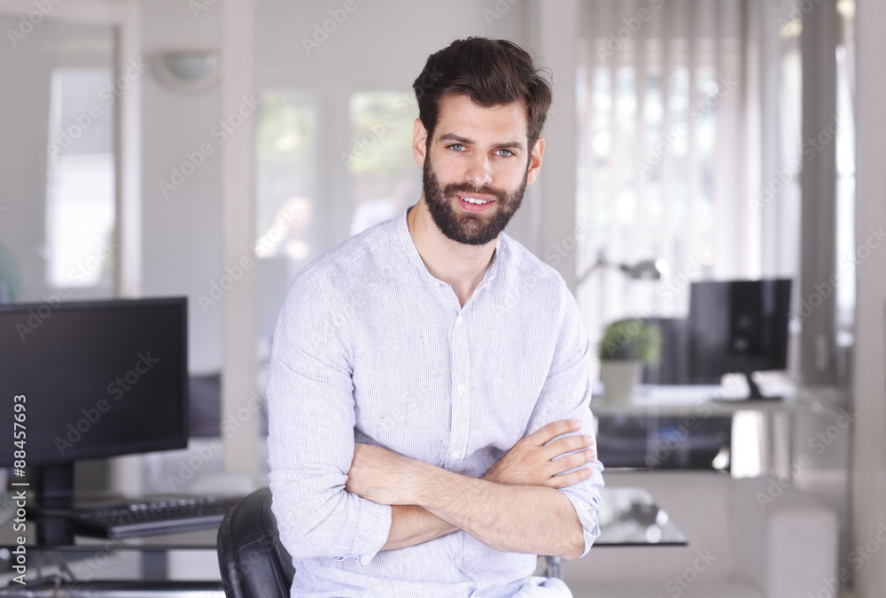 Young businessman portrait