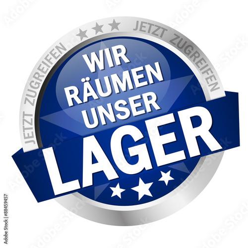Button - Wir räumen unser Lager