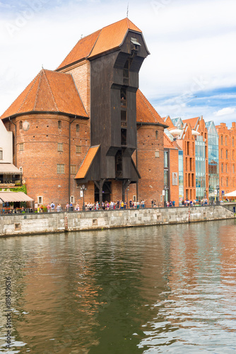 Gdansk old crane, Poland