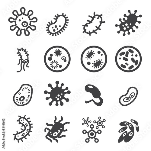 bacteria icon photo