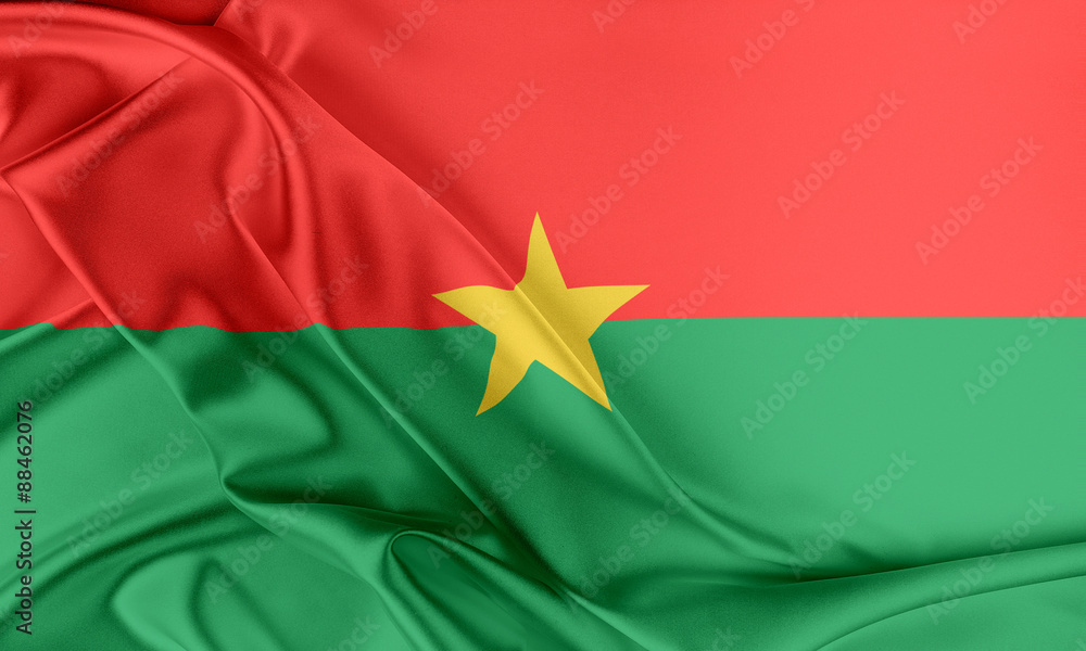 Burkina Faso Flag. Burkina Faso Flag.