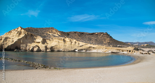 Beach at San Juan De Los Terreros, Almeria Province, Andalusia, Spain