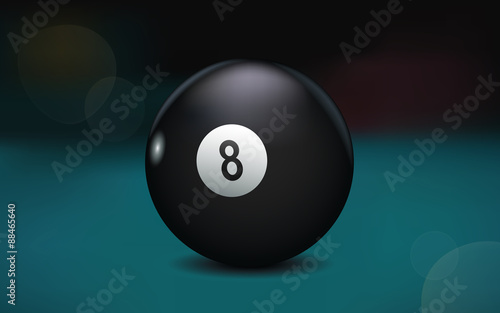 8 Ball Illustration
