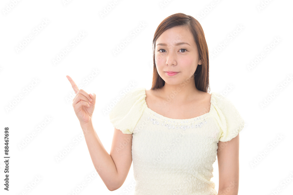 笑顔の女性 笑顔の女性