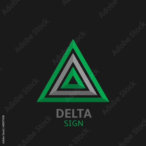 Delta sign
