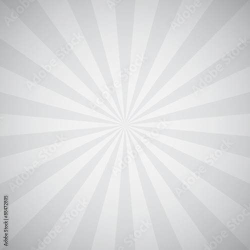 Sunburst gray background illustration