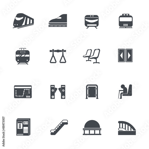Train icons