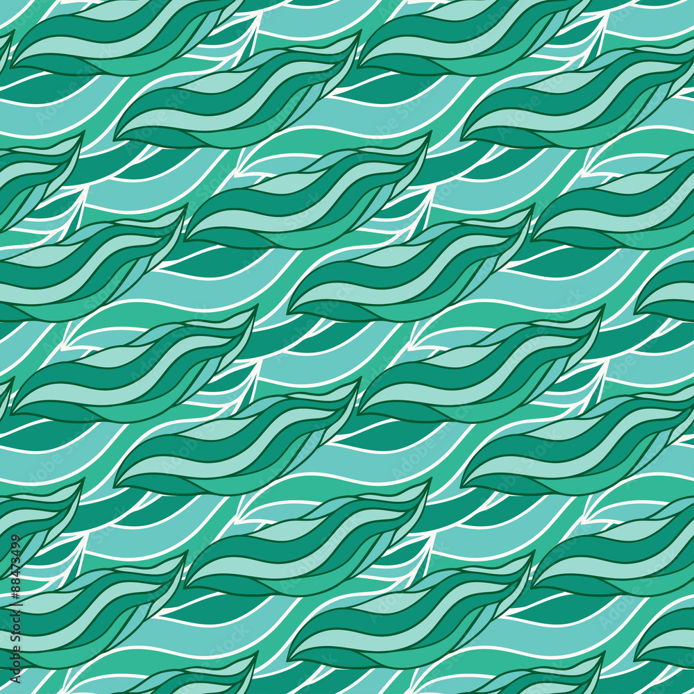 Seamless wave hand drawn pattern, waves vector background. Can be used for wallpaper, pattern fills, web page background,surface textures. Gorgeous seamless wave background Seamless wave hand drawn pattern, waves vector background. Can be used for wallpaper, pattern fills, web page background,surface textures. Gorgeous seamless wave background