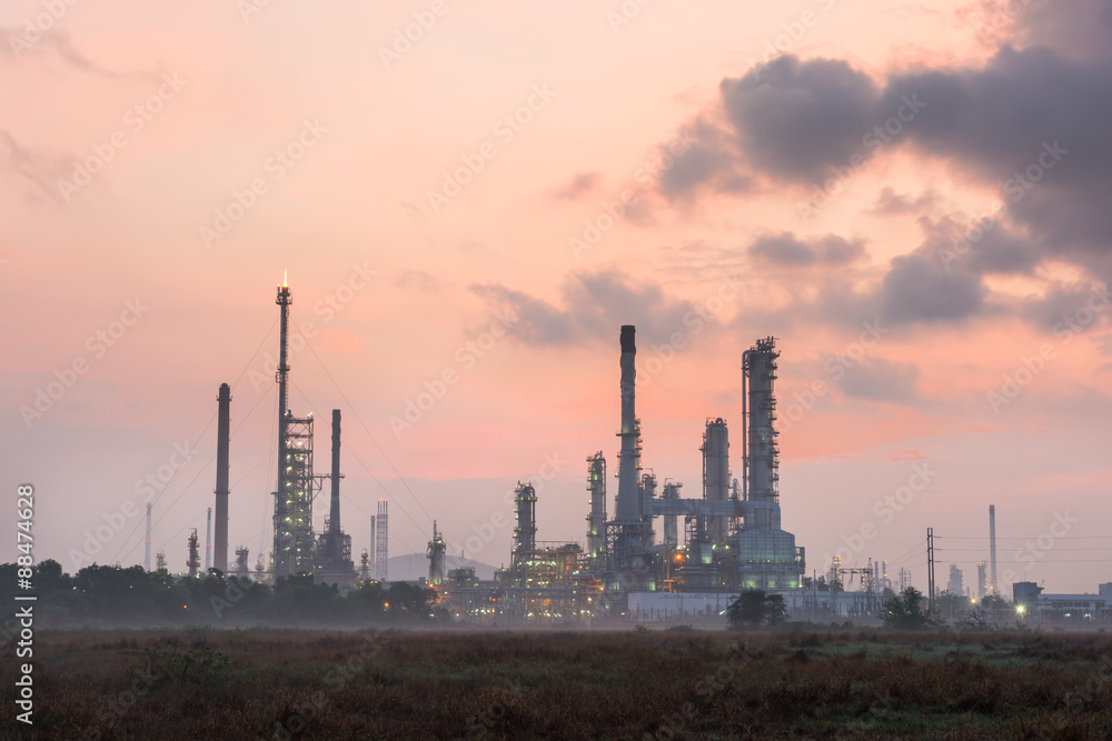 Oil refinery power station at sunshine Oil refinery power station at sunshine