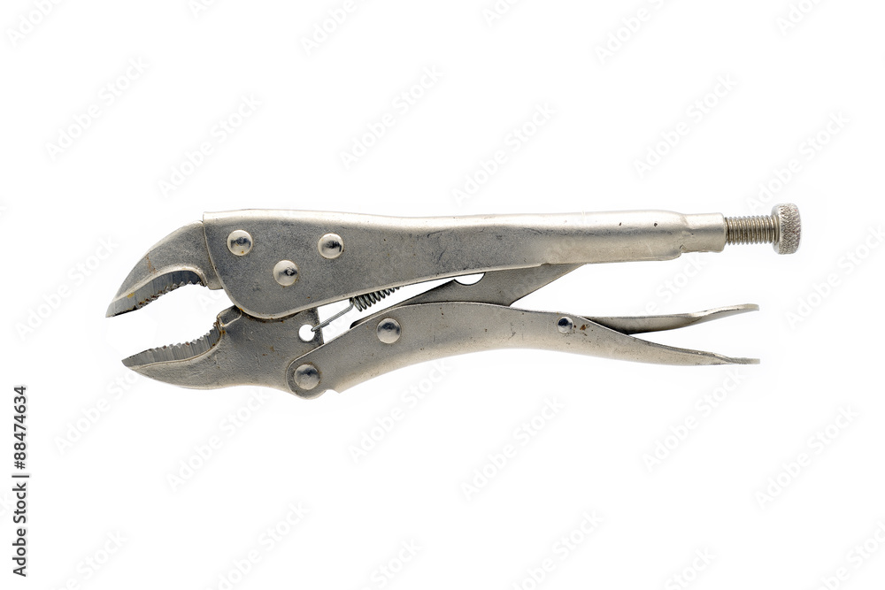 Isolated locking pliers Isolated locking pliers