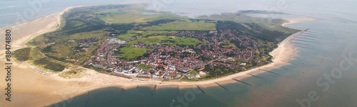 Borkum - Blick über die Insel photo