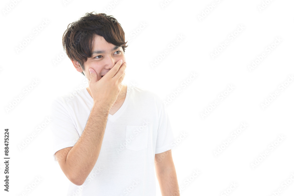 笑顔の男性 笑顔の男性