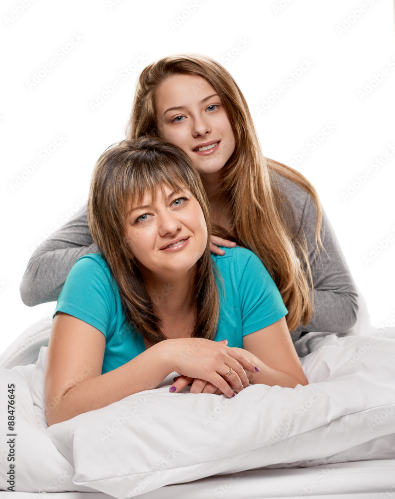 Mother and daughter Mother and daughter