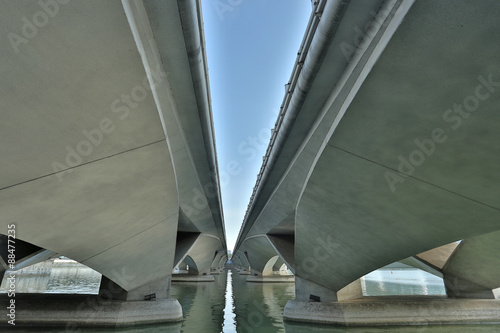 Mega construction Bridge in Thailand