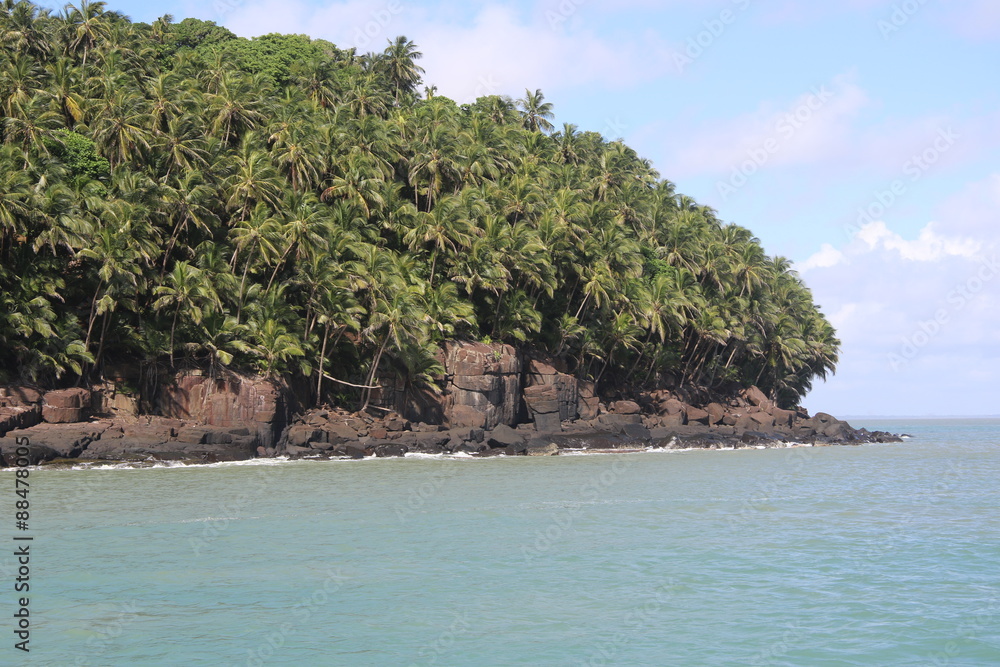 Obraz premium Guyane - Les Îles du Salut - Août 2015