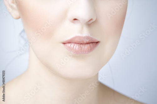 Professional beauty lips makeup