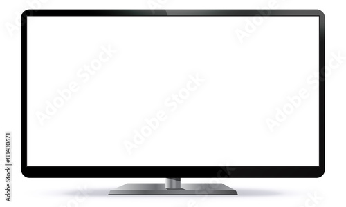 PC Monitor Vector Illustration