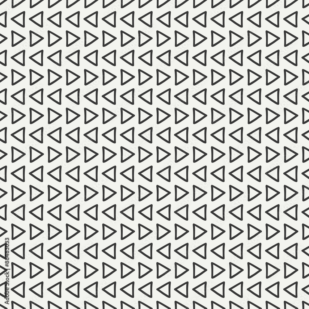 Hand drawn geometric monochrome hipster line seamless pattern Hand drawn geometric monochrome hipster line seamless pattern