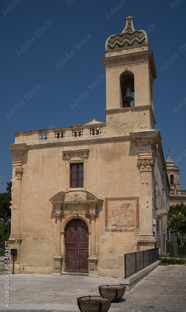 San Vincenzo Ferreri church in Ragusa Ibla. Sicily, Italy.
