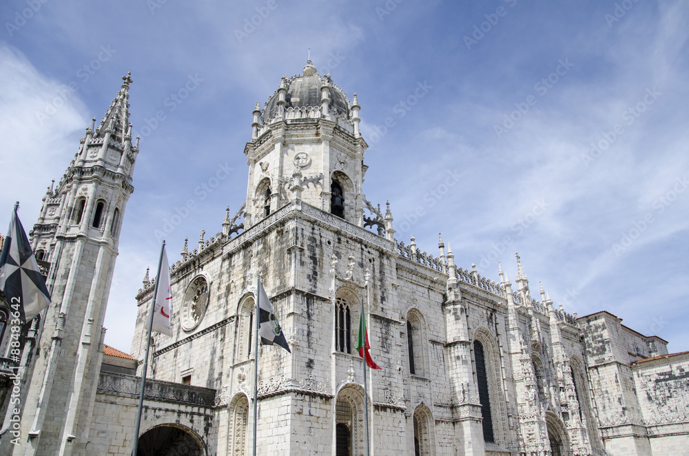Fototapeta premium Jeronimos monastery, Lisbon, Portugal