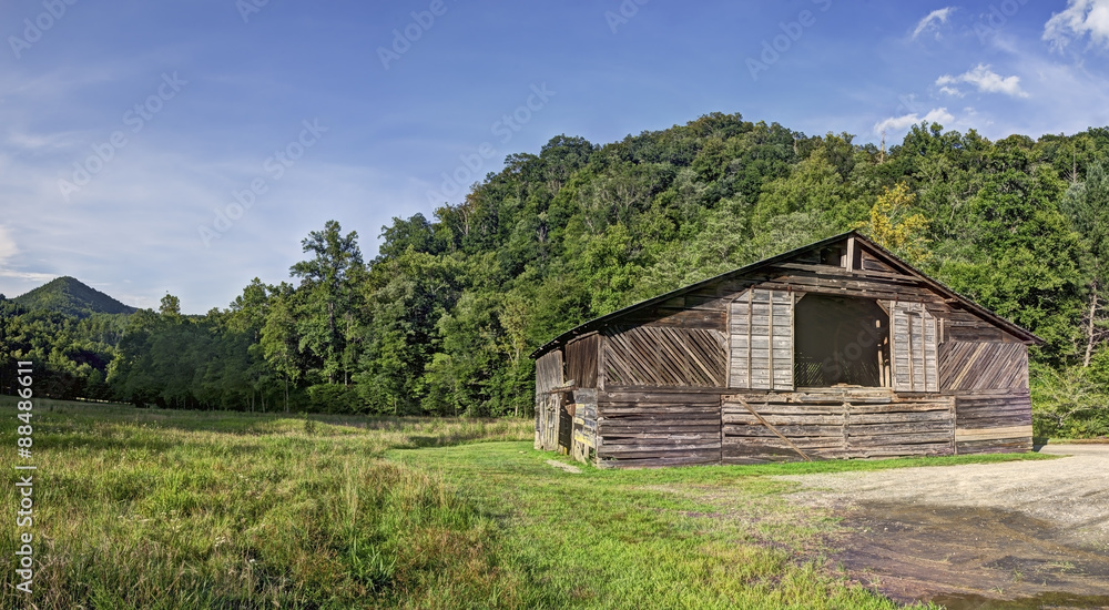 Caldwell Barn, Cataloochee Valley, Great Smoky Mountains National
