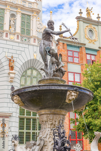 Neptun statue in Gdansk, Poland. #88490818