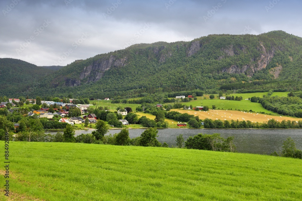 Norway countryside in Sor-Trondelag county