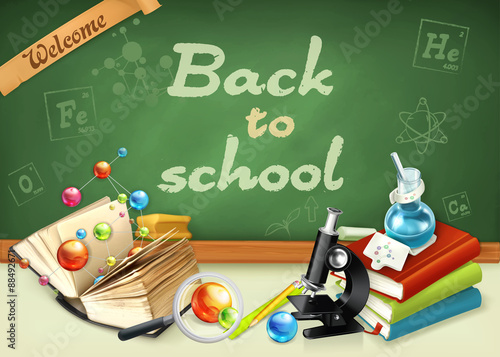Welcome back to school. Studying and teaching