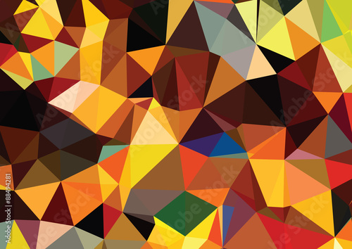Consisting abstract background consisting of triangles vector il