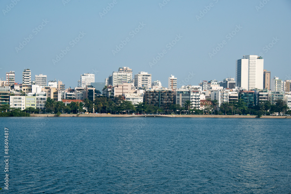 Fototapeta premium Rodrigo de Freitas Lagoon