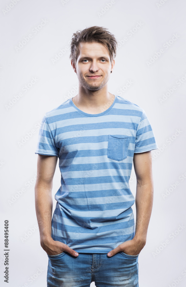 Handsome young man Handsome young man
