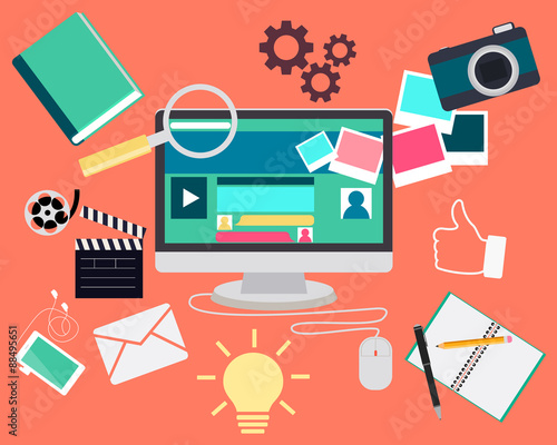 Blog concept