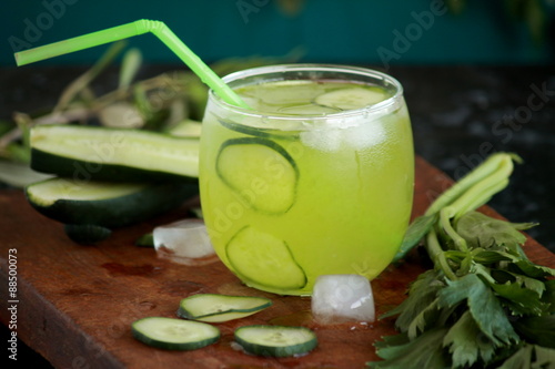 refreshing drink made of vegetable