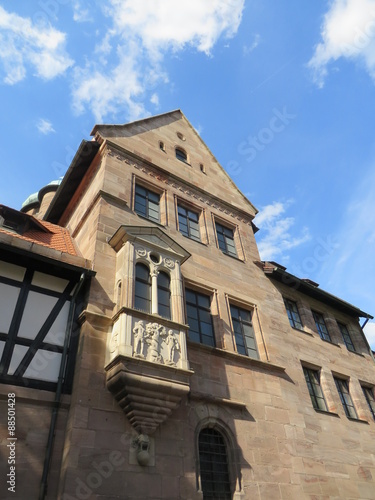 Historisches Haus mit Erker Nürnberg