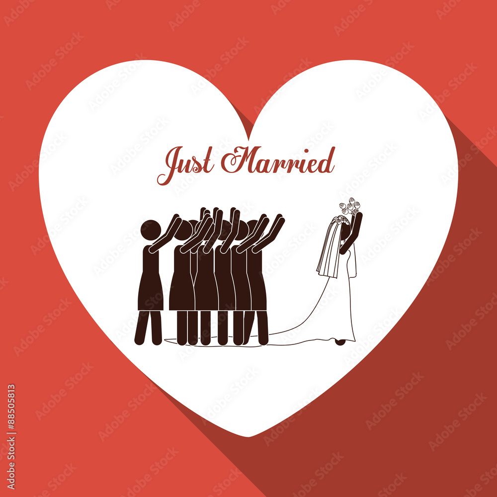 Married design Stock Vector | Adobe Stock