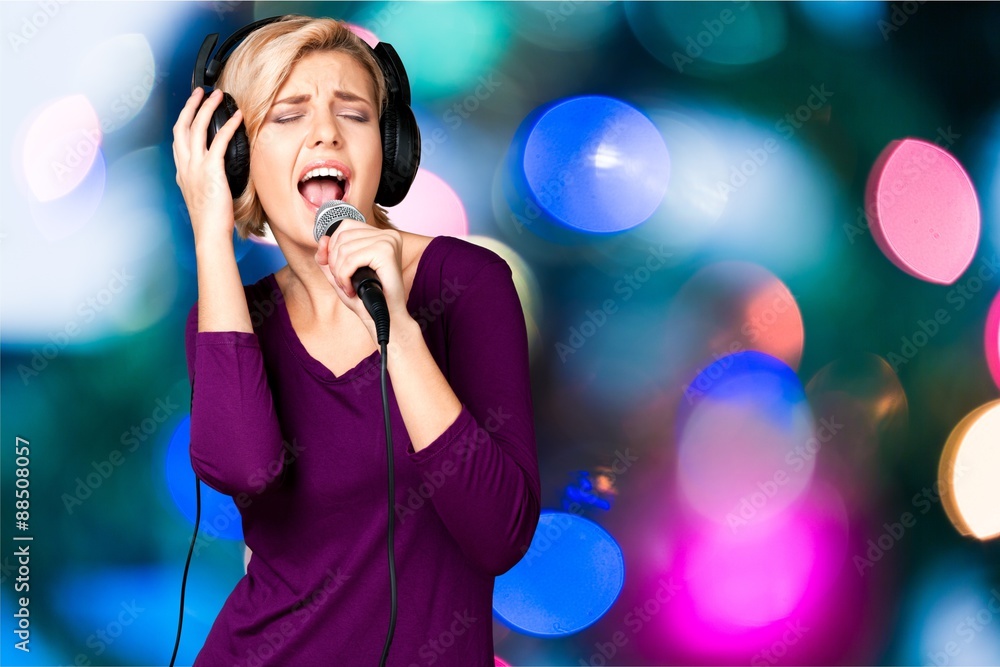Karaoke, Singer, Female. Karaoke, Singer, Female.