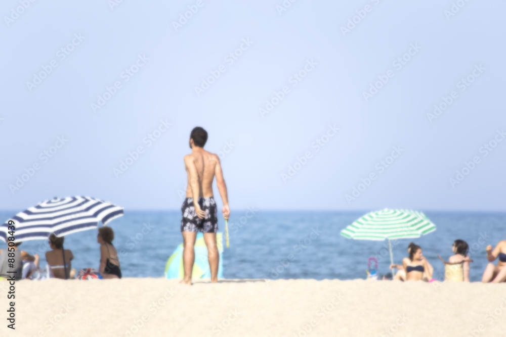 Beach - blurred image
