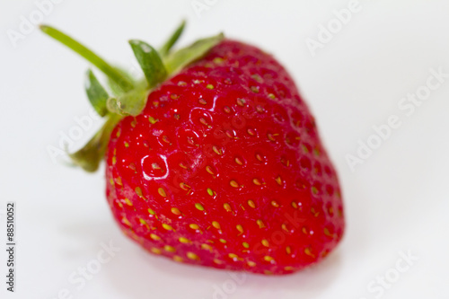 Strawberry on a White Background