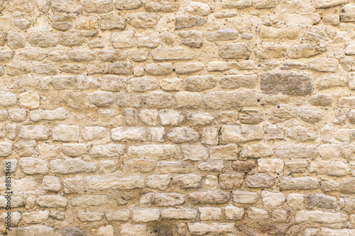 background texture, wall of pale natural stone
