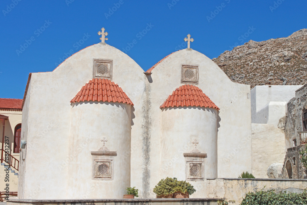 Obraz premium Monastère de Preveli Crète