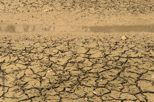 No water in the canal