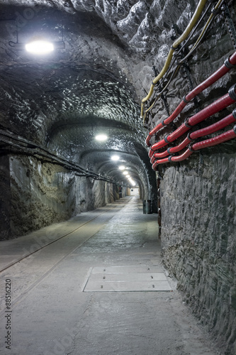 Underground mine tunnel #88516220